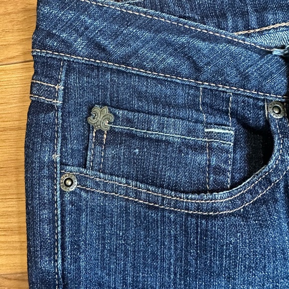 Zana Di Dark Blue Flare Jeans - Picture 6 of 7